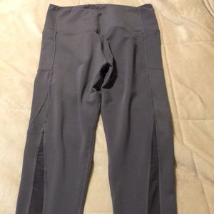 XL gray leggings